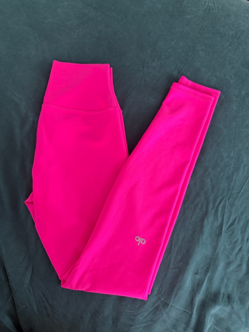 ALO Yoga Hot Pink Airlift Full length Leggings